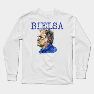 Marcelo Bielsa Abstract Long Sleeve T-Shirt